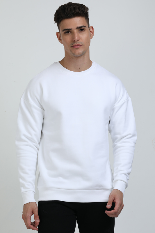 Vagabond Us White Premium Unisex Oversized Sweatshirts