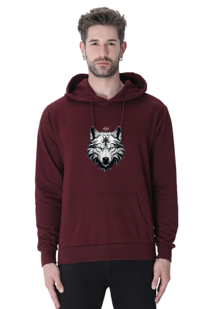 Available in 5 colours Vagabond Us Sacred Wolf Unisex  hoodies