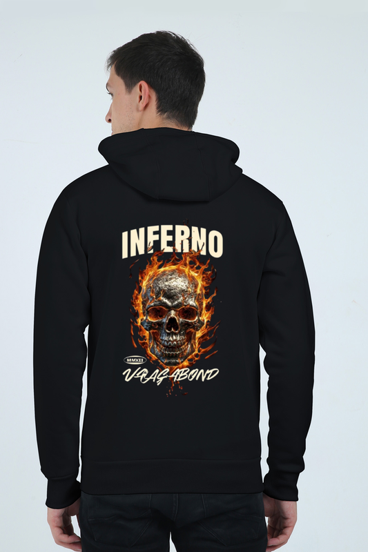 Vagabond  (GLOW IN DARK) Unisex Inferno Heavyweight Zip Hoodie