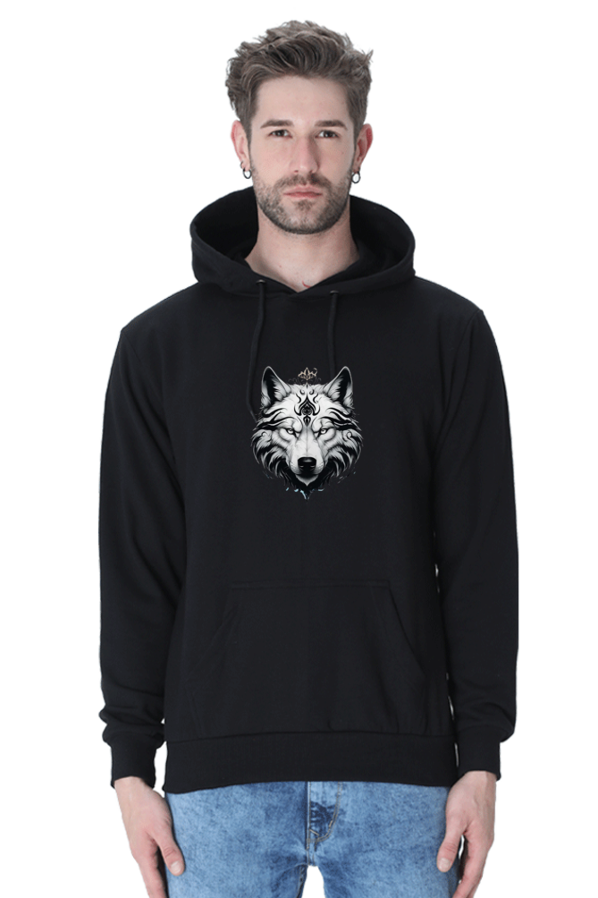 Available in 5 colours Vagabond Us Sacred Wolf Unisex  hoodies