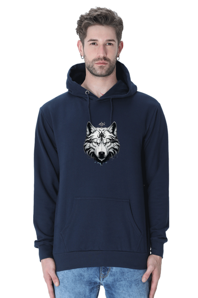 Available in 5 colours Vagabond Us Sacred Wolf Unisex  hoodies