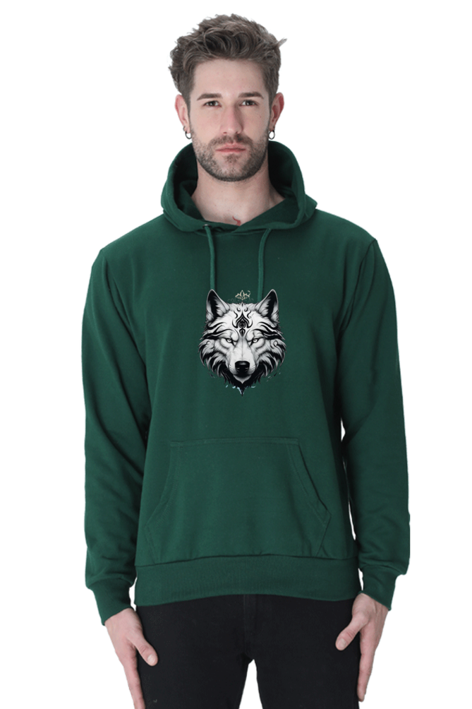 Available in 5 colours Vagabond Us Sacred Wolf Unisex  hoodies