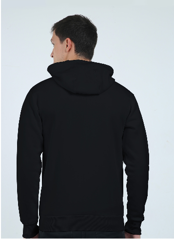 Vagabond Black Unisex Heavyweight Zip Hoodie